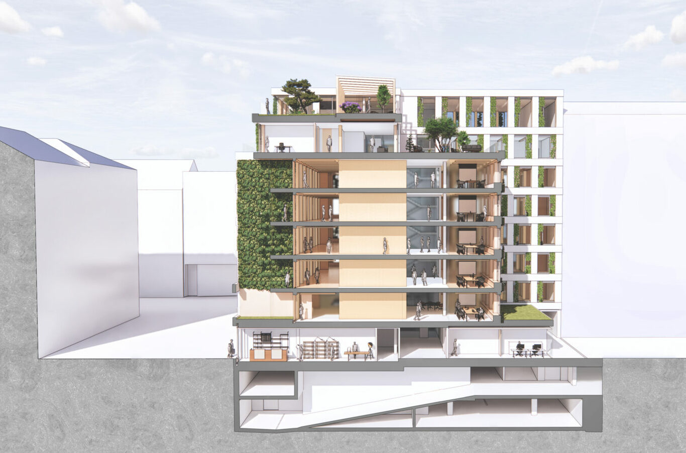 TIROLER Zentrale Schnitt 1